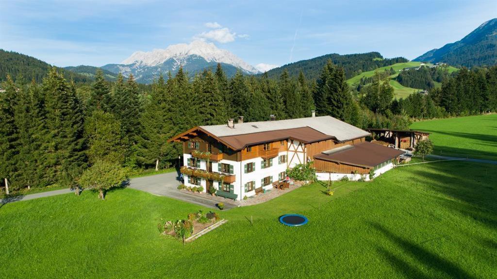 Bauernhof Niederfilzboden Villa Fieberbrunn Ngoại thất bức ảnh