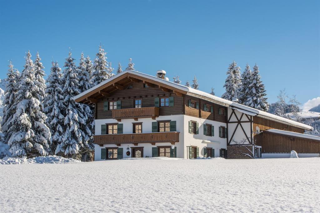 Bauernhof Niederfilzboden Villa Fieberbrunn Ngoại thất bức ảnh