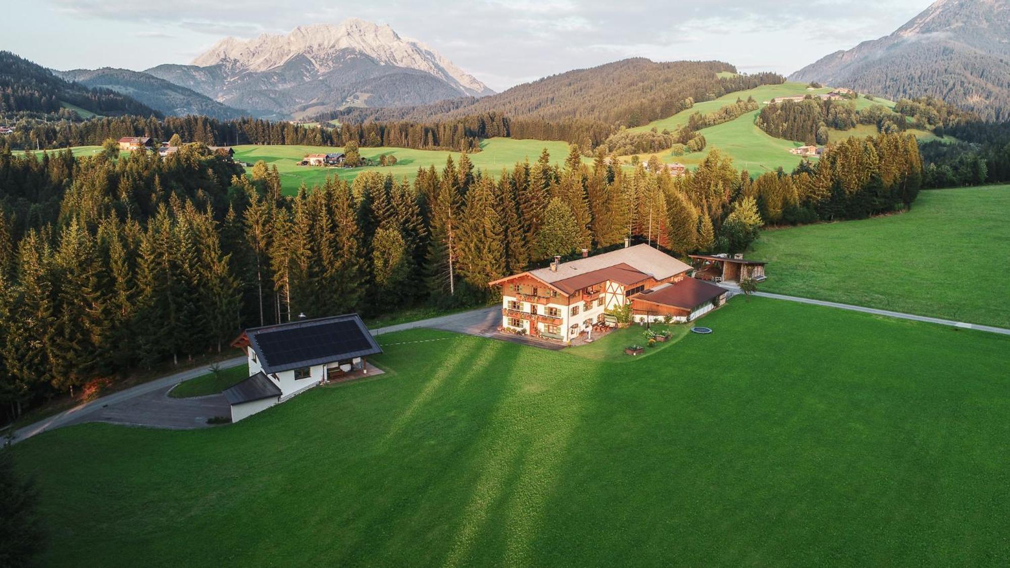 Bauernhof Niederfilzboden Villa Fieberbrunn Ngoại thất bức ảnh