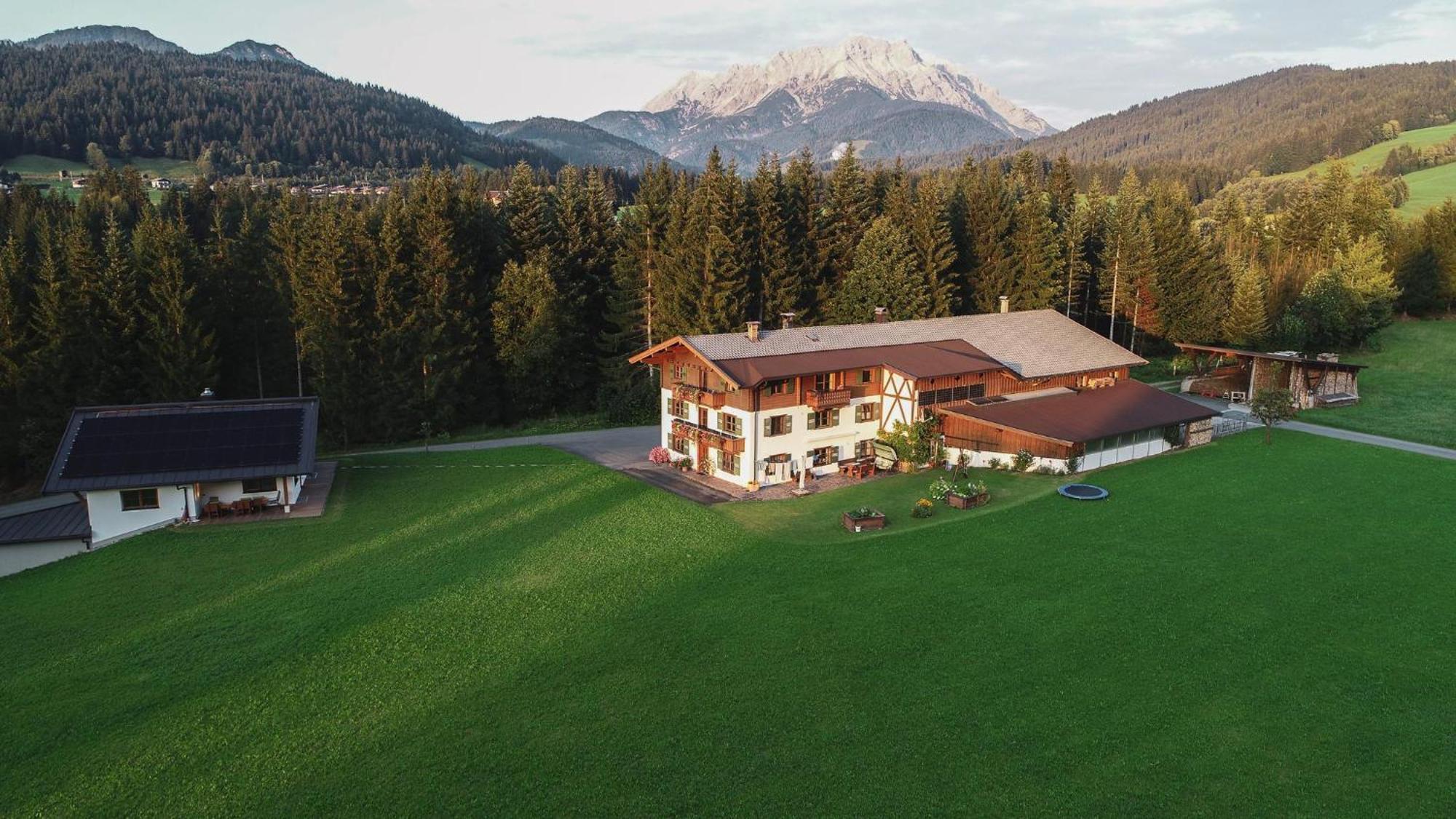 Bauernhof Niederfilzboden Villa Fieberbrunn Ngoại thất bức ảnh